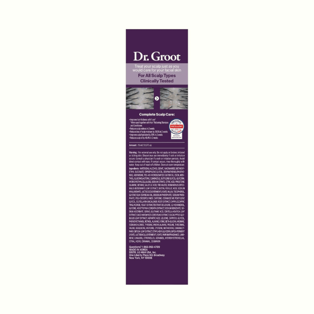 Dr Groot Hair Thickening Roll-On Serum for Hair Loss