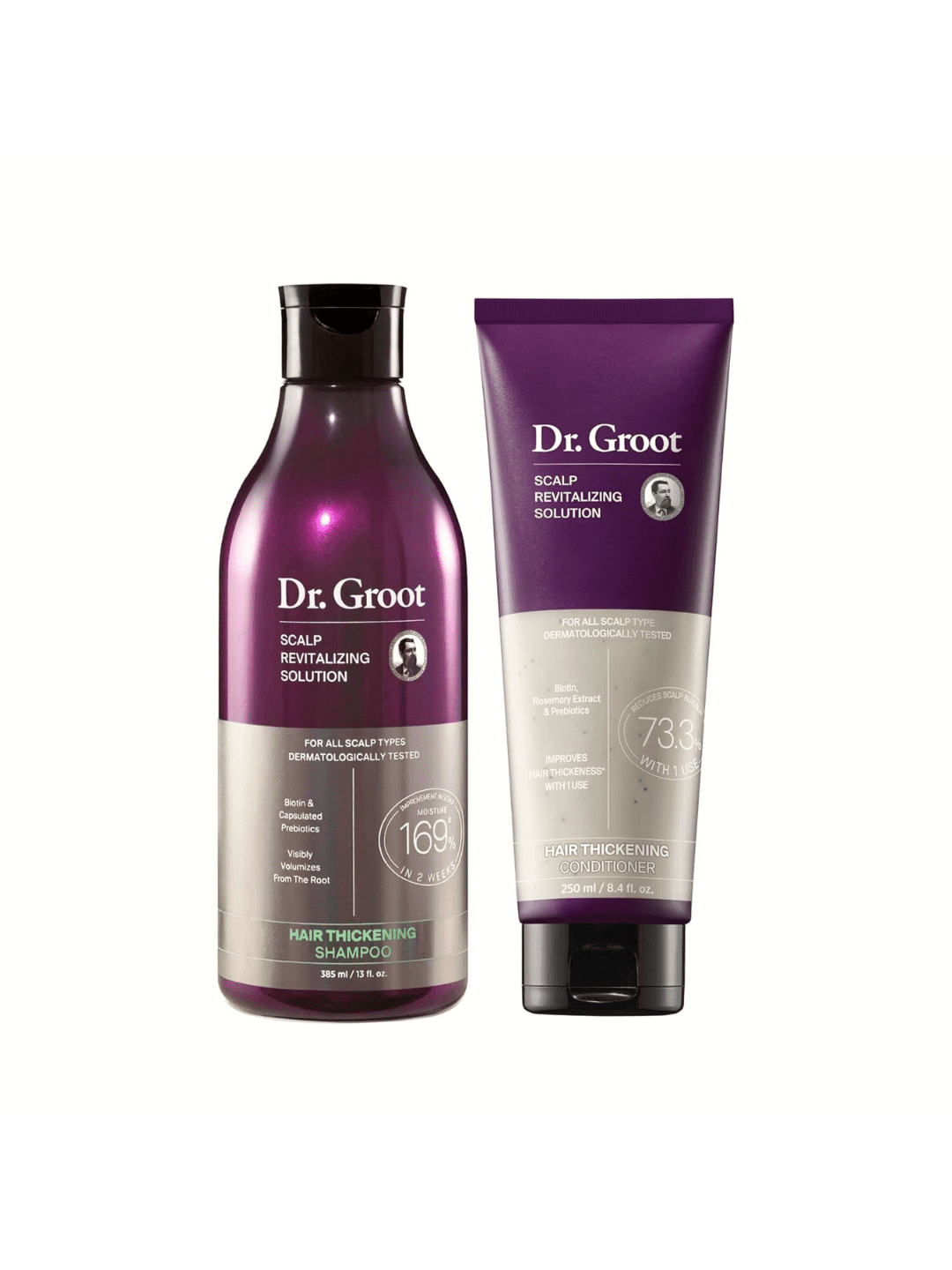 Dr Groot Thickening Shampoo & Conditioner Set