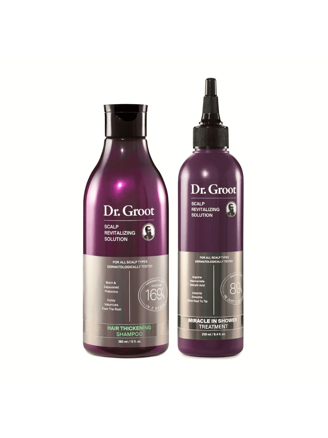 Dr Groot Thickening Shampoo & Scalp Treatment Set