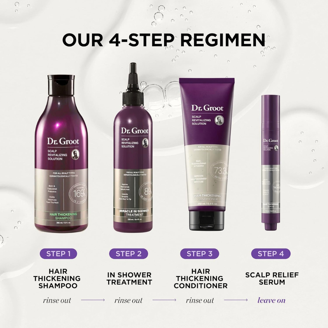 Dr Groot 4 Step Hair Cleaning