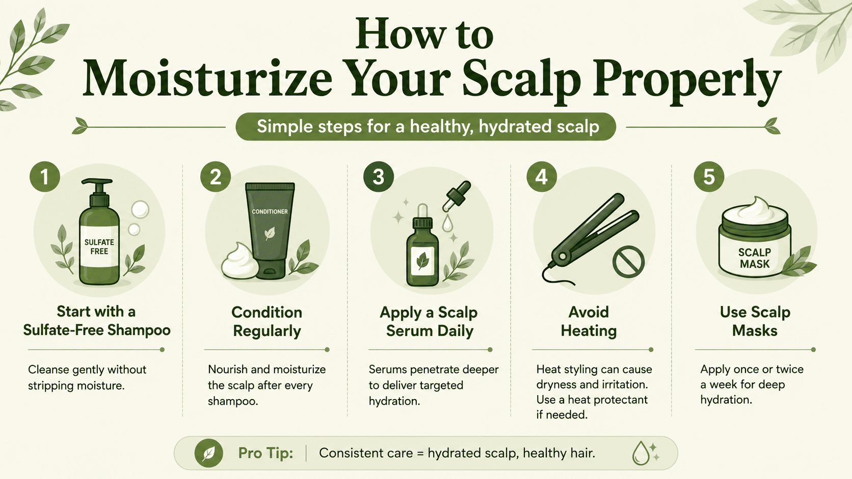 How to Moisturize Your Scalp Properly