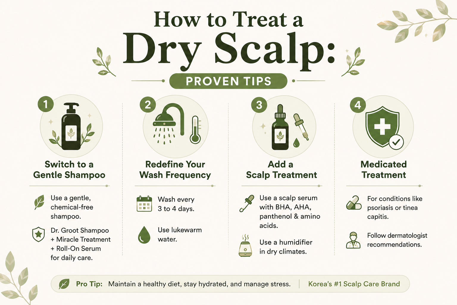 How to Treat a Dry Scalp